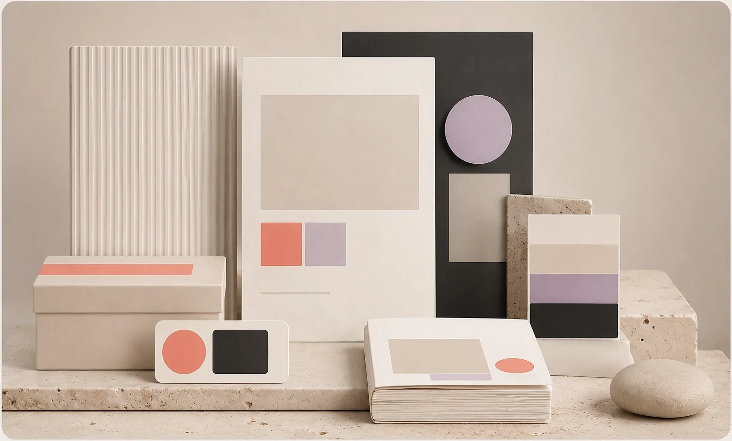 Visual profesional del servicio de branding y diseño