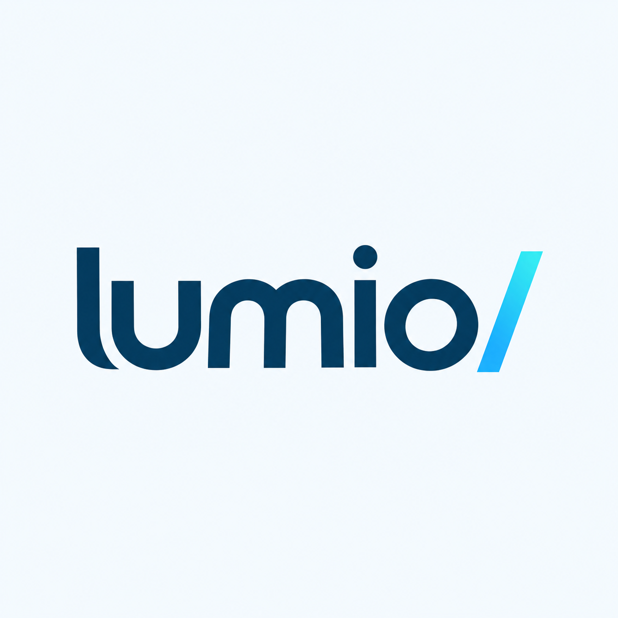 Logotipo original lumio/