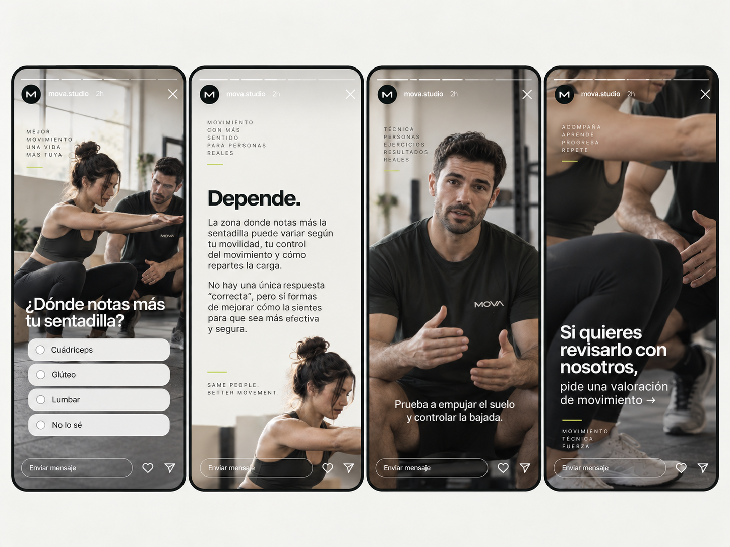 Pieza 5 del case study MOVA