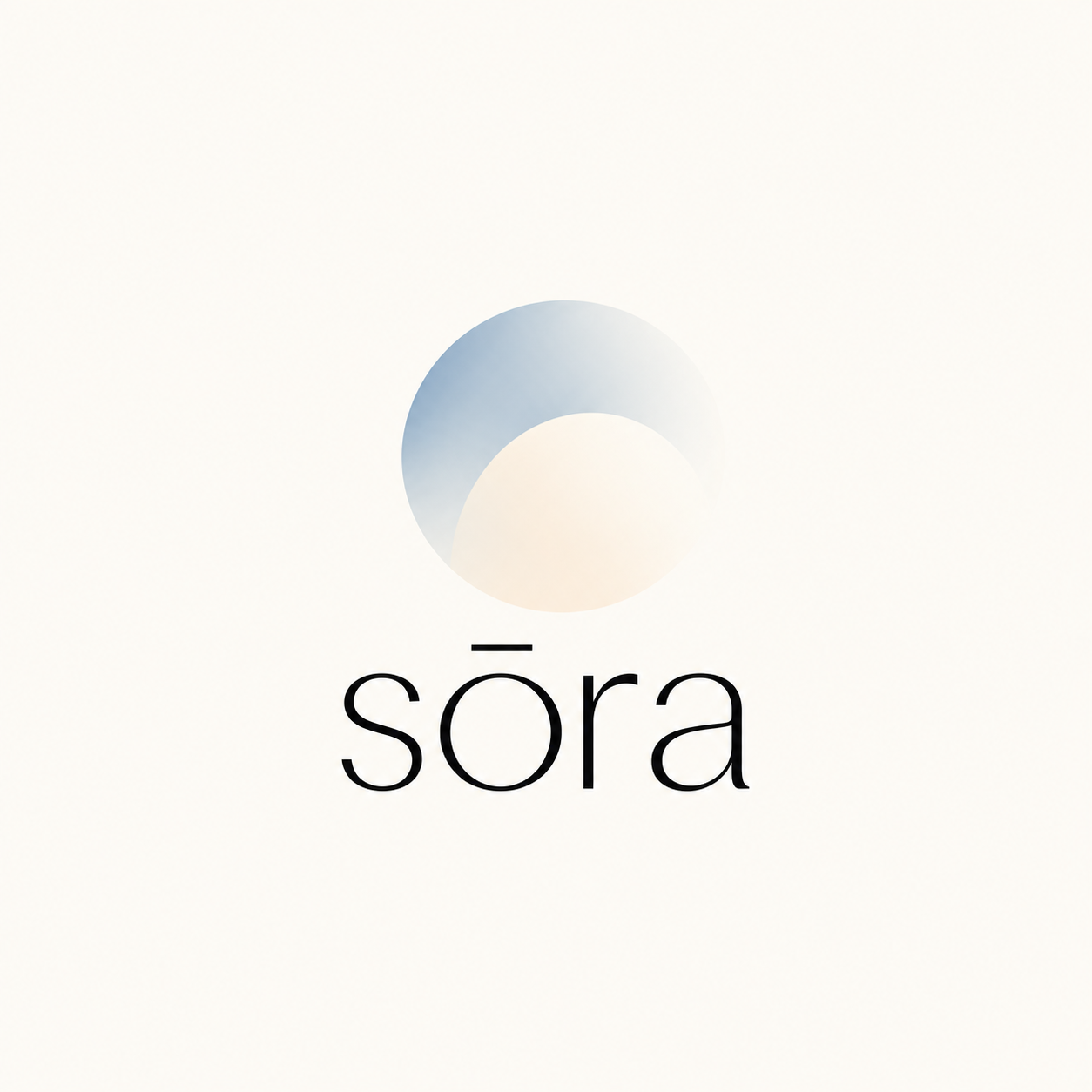 Logotipo original Sora